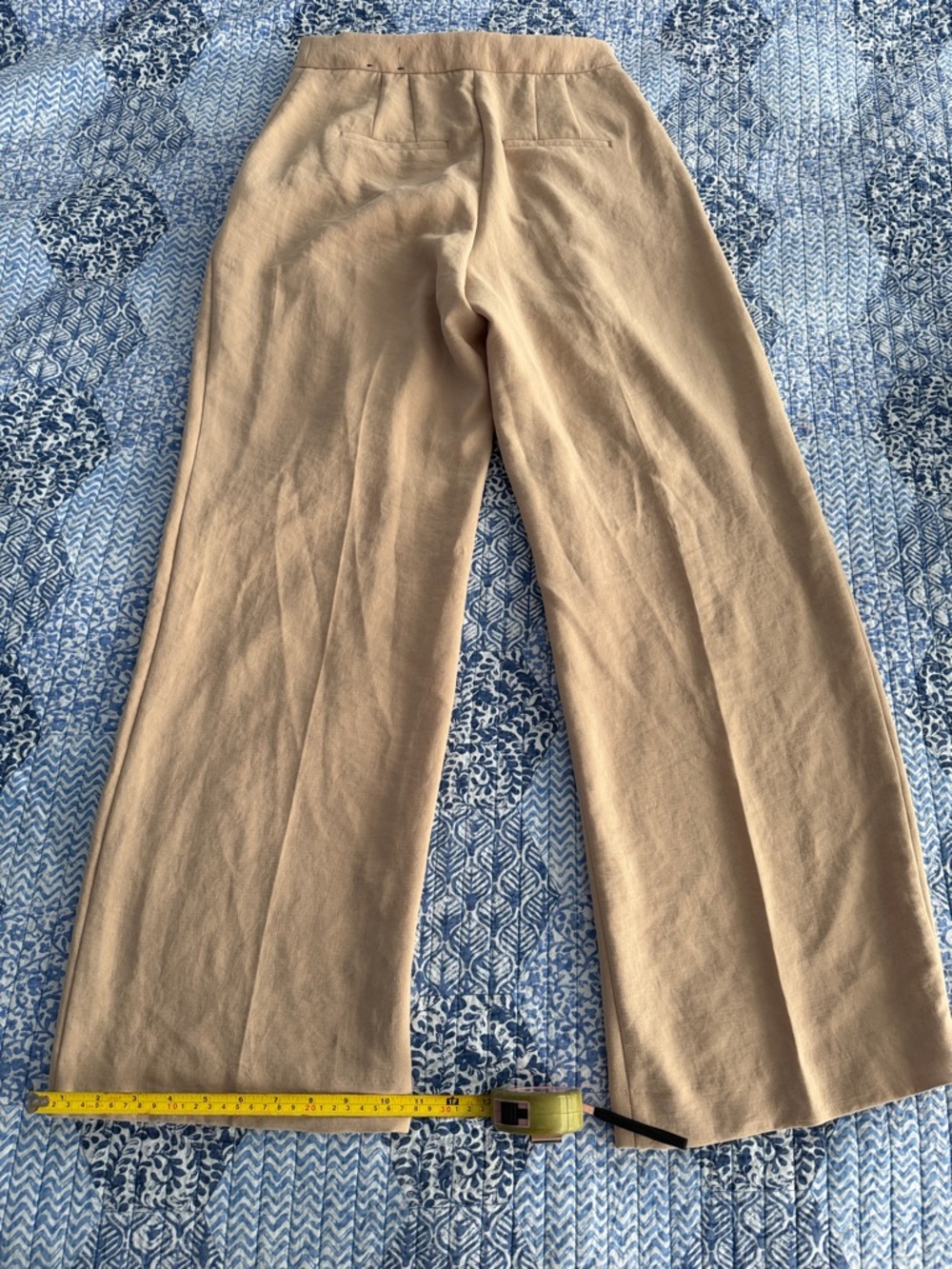 Express Wide Leg Tan Dress Pants 8R flowy spring new never worn without tags